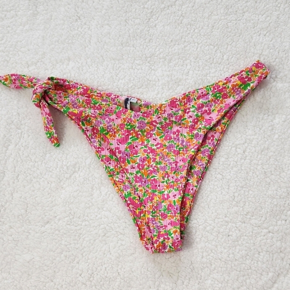New!For Love and Lemons Dixie Cheeky Bikini Bottom - Picture 4 of 9